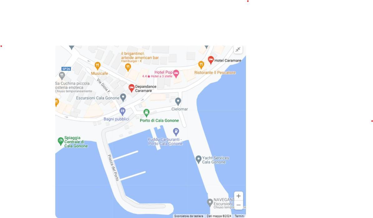 Depandance Caramare Hotel Cala Gonone Eksteriør billede